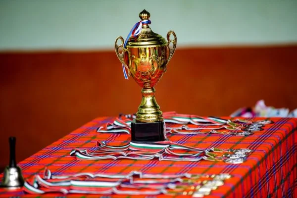 table tennis champion celebration